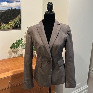 Ann Taylor blazer brownish